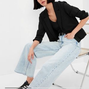 GAP Ponte cropped blazer